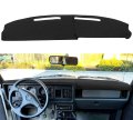 Dash Cover Mat Custom Fit For Ford Mustang Mercury Capri Dashboard Pad Cap Carpet Protector Without Speaker Cutout J282 Black 