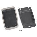 1990-1993 Mustang Titanium Gray Console Arm Rest Pad Cover Trim Panel Base Screws 8pc Kit 