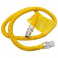 Supplying Demand 303-3132-48 4 Feet Gas Range Line Connector With 1 2 Inch Mip Connection 5 8 Od