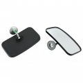 Hecasa Universal Magnetic Back Up Mirrors Compatible With Bobcat John Deere Gehl New Holland Skid Steer Loader W Blind-spot