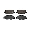Front Brake Pads For Jeep Wrangler Jk 2018 Semi Metallic Friction Mechanical Wear Sensor 4 59 In Inner And Outer Pad Width 5000 