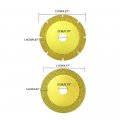 Diamond Grinding Wheela Stone Cutting And Discs Brazed Saw Blade Wheel Disc-loop Disc