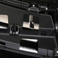 Kuafu Front Bumper Upper Grille Grill Compatible With 2019-2021 Honda Hrv Hr-v Replacement For Ho1200240 Radiator Silvery Black