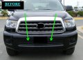 312 Motoring Chrome Grille Trim Compatible With Toyota Sequoia 2009 2010 2011 09 10 11