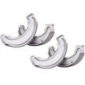 Semi-metallic Brake Shoes Rear 315 Fits For Honda Atc250sx 1985-1987 2 Pairs Pads