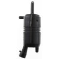Windshield Washer Pump Front For Gmc Envoy Xuv 2004 2005 Direct Fit Replacement Part Black Plastic