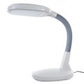 Lavish Home 72-l1195 Led Sunlight Desk Lamp With Dimmer Switch 26 X 9 5 7 White 