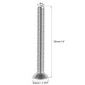M4x35mm Flat Head Machine Screws Phillips Cross Screw 304 Stainless Steel Fasteners Bolts 50pcs