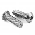 M6 1 0 X 25mm Button Head Socket Cap Screws 18 8 304 Stainless Steel Bright Finish Fully Threaded Allen Drive Bolts 25 Pieces 