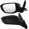 Aintier Driver Side Mirror Glass Compatible With 2016 For Honda Civic Power Exterior