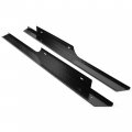 Hecasa Rocker Panel Set Compatible With 1996-2013 Ezgo Txt Golf Cart Full Powder Coated Diamond Plate Left Right Black