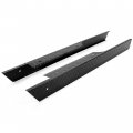 Hecasa Rocker Panel Set Compatible With 1996-2013 Ezgo Txt Golf Cart Full Powder Coated Diamond Plate Left Right Black