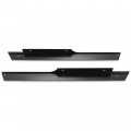 Hecasa Rocker Panel Set Compatible With 1996-2013 Ezgo Txt Golf Cart Full Powder Coated Diamond Plate Left Right Black