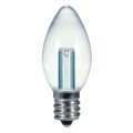 S9156 Led Light Bulb Pack Of 48 0 5w C7 Clear Warm White 2700k E12 Base Chandelier Bulbs 120v 14 Lumens Ul Listed 