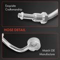 A-premium Power Steering Hose Pressure Reservoir Line Assembly Compatible With Hyundai Elantra 1996-2000 Tiburon 1997-2001 4-pc