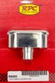 Racing Power Company R6505 Finned Breather Polished Aluminum Valve Cover 