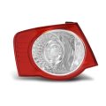 Rear Left Led Tail Light Acrylic Abs Red Lens 
