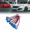 Uxcell 10 Pcs H7 Ceramic Wire Head Light Bulb Socket Harness Connector For Car Vehicle