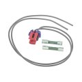 Cadillac Deville 1997 1998 1999 Electrical Connector Plastic Blade Terminal 1 Male Metal Contact Push On Attachment Method