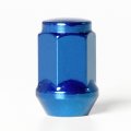 Circuit Performance 12x1 5 Blue Closed End Bulge Acorn Lug Nuts Cone Seat Forged Steel 20 Pieces