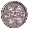 Backup Light 9 Led 4 Round White 