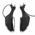 Httmt- Black Led Turn Signal Rear-view Mirrors Compatible With Hond Cbr1000rr Cbr 1000rr 2017-2022 P N Mt252-037-bk
