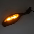 Httmt- Black Led Turn Signal Rear-view Mirrors Compatible With Hond Cbr1000rr Cbr 1000rr 2017-2022 P N Mt252-037-bk