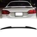 Aintier 1pc Abs Spoiler Wing Compatible For 2012-2018 Volkswagen Jetta Glossy Black Rear Trunk Tail