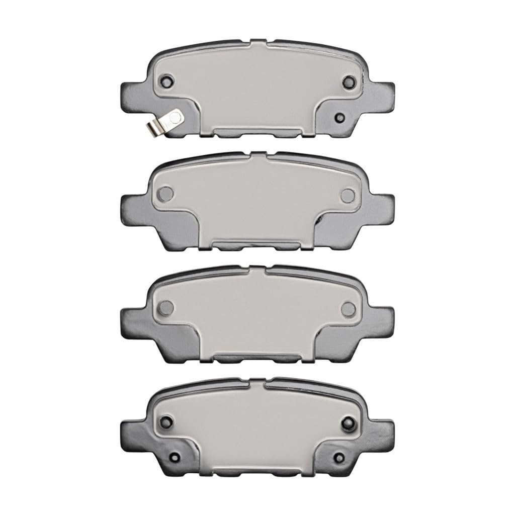Disc Brake Pads For Infiniti Qx60 2014 To 2020 Front Low Metallic Friction Material 1 49 Inner Height 4 13 In Width Alx Pau Df