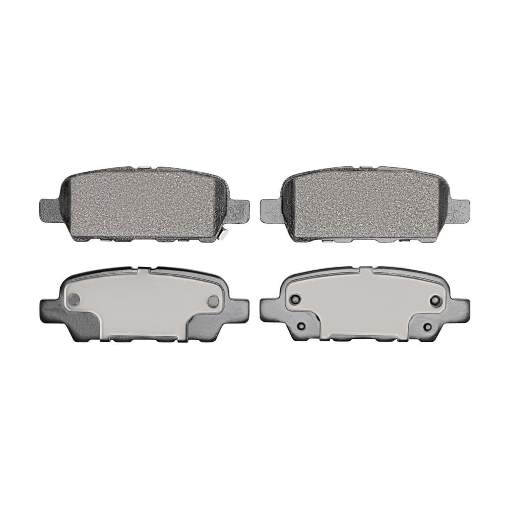 Disc Brake Pads For Infiniti Qx60 2014 To 2020 Front Low Metallic Friction Material 1 49 Inner Height 4 13 In Width Alx Pau Df