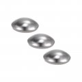 Uxcell 40pcs 65mn Steel Push On Nut Caps 0 2 Inch Axle Fastener For Hand Trucks Lawn Wagons And Rolling Bins M5 X 16mm