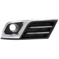 Fog Light Bezel Driver Side For Chevy Traverse 2013 2014 2015 2016 2017 Ltz Premier With Hole And Chrome Trim Gm1038150 