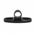 Uxcell 2pcs Black Cnc Aluminum Alloy Motorcycle Rearview Mirror Fairing Adapters Holder