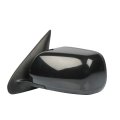 Black Driver Side View Mirror Smooth With Power Adjustment Manual Folding Compatible For 2006-2014 Suzuki Grand Vitara