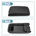 X Autohaux Armrest Center Console Lid Cover Replacement For Chrysler 300 2011-2018 Dodge Charger No 1vt06dx9ai Black