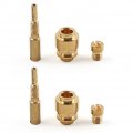 Liru 2 Sets Motorcycle Carburetor Repair Kit Rebuild Set For Hyosung Gt650r Gv650 Gt650 Naked 2005-2010 Um V2s650 V2s650r