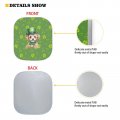 Suobstales Yorkshire Shamrock Print Windshield Shade St Patrick S Day Decoration 2 Pack Car Sun For Front Window Durableshades