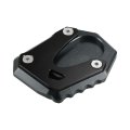 Motorcycle Kickstand Side Stand Plate Pad Aluminum Alloy Titanium Tone For Honda Monkey 125 2018-2023
