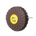 Uxcell Abrasive Cloth Flap Wheel Sanding Star 1 4-inch Shank For Woodworking Root Carving Furniture Polishing 120 Grit