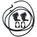 Windshield Washer Hose Jet Fluid Spray Nozzles Repair Kit For Ford 2011-2016 F250 F350 F450 Super Duty Bc3z-17k605-b 