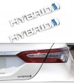 2pcs Hybrid Metal 3d Logo Letters Emblem Badge Car Side Mudguard Rear Trunk Decals Suitable For Chevrolet Nissan Etc