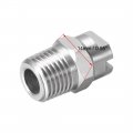 Uxcell Flat Fan Spray Tip 1 4bspt Male Thread 304 Stainless Steel Nozzle 95 Degree 2mm Orifice Diameter 2 Pcs