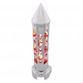 United Pacific 70721 Chrome Brooklyn 13 15 18 Speed Spike Gearshift Knob W High Power Led Red 