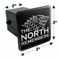 Game Of Thrones The North Remembers Tow Trailer Hitch Cover Plug Insert