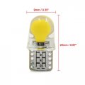 Uxcell 10pcs T10 Wedge W5w Yellow Led Bright Car Light Bulbs Interior Instrument Dashboard Lamps 192 168 Dc 12v