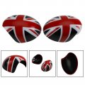 Topteng Car Mirror Covers Caps 2pcs Union Jack Uk Flag Fits For Mini Cooper R55 R56 Clubman Hatchback Convertible 2008-2013
