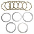 Topteng Clutch Plate Kit Disc Plates Steel Friction Fits For Yamaha Dt125 1987 Dt125lc Dt125l 1986-1987 Rd125lc 1986