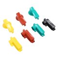 7pcs Insulated Wiring Terminals Cover Transformer Sleeves Flame Retardant 10kv Silicone Stud Terminal For Electrical