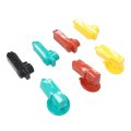 7pcs Insulated Wiring Terminals Cover Transformer Sleeves Flame Retardant 10kv Silicone Stud Terminal For Electrical