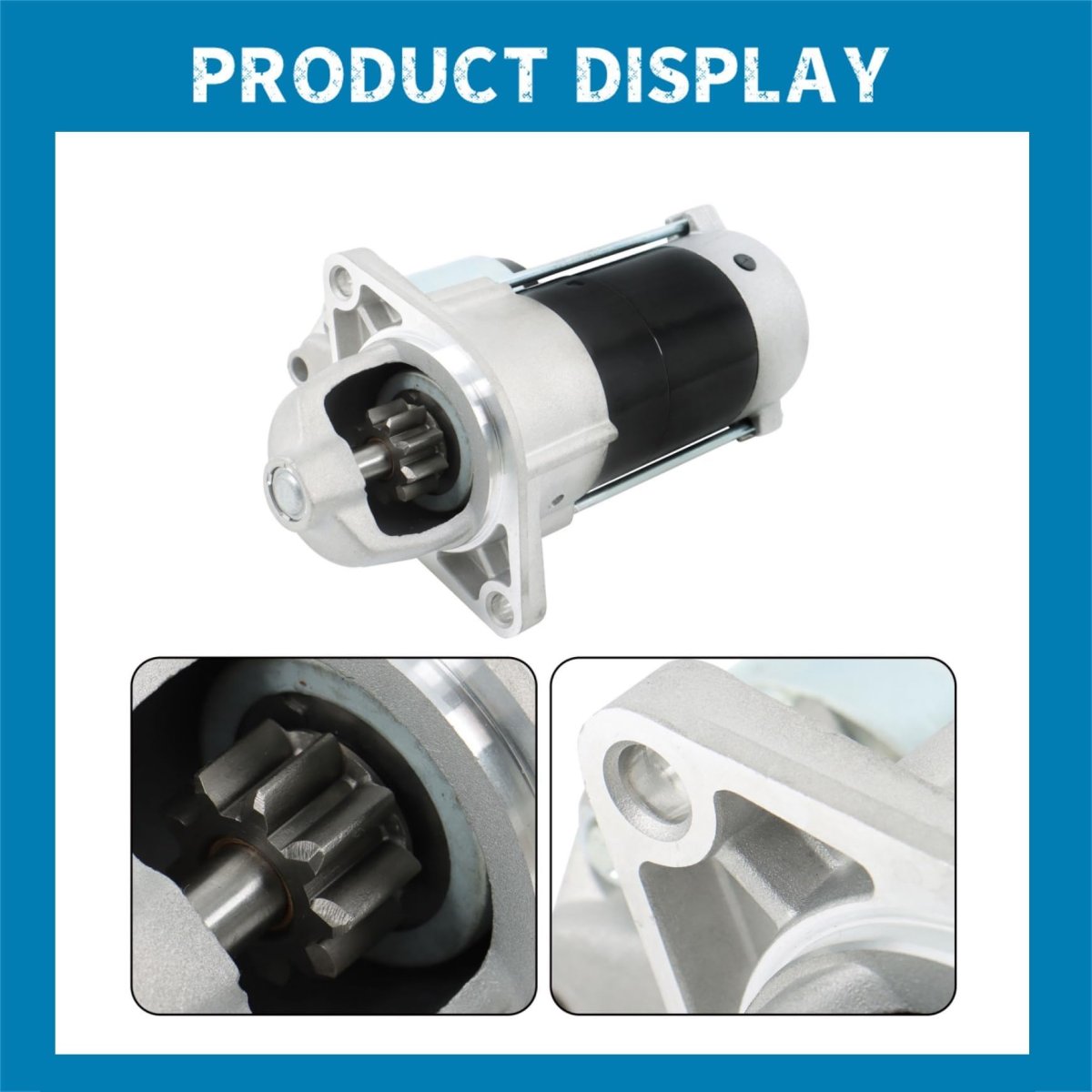 12v Starter Motor For Kubota D722 D782 Zd21 Zd18 Replacement 1g023-63010 1g023-63011 67980-31151 K3511-81410 228000-7480